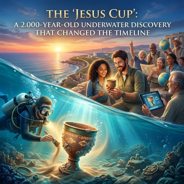 The ‘Jesus Cup’: A 2,000-Year-Old Underwater Discovery that Changed the Timeline