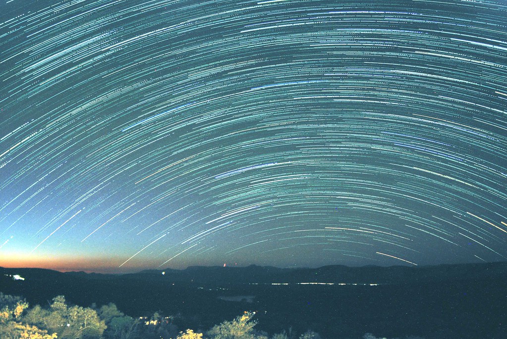 Star trails