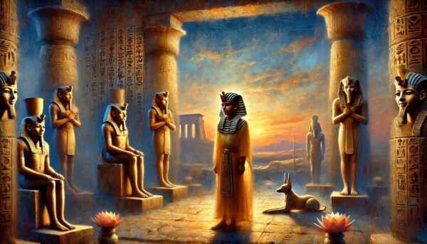 This is the story of the boy king – Tutankhamen